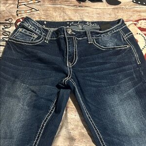 Cedar Rose Western Jeans - worn a handful of times. Super cute.
